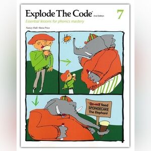 Explode the code phonics workbook 7